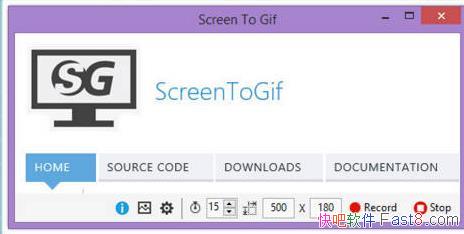 Gif录像 Screen To Gif v2.37.0 汉化版/小众而又好用的GIF工具