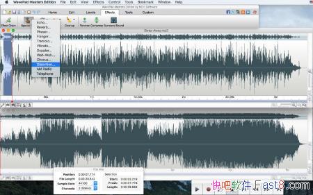 Wavepad Audio Editor for Mac 6.51 ƽ&༭