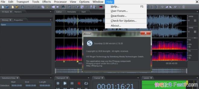 Soundop Audio Editor 1.7.8.20 ƽ/һȫWindowsƵ༭